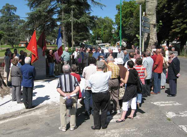 Cérémonie annuelle du 13 juillet 2007