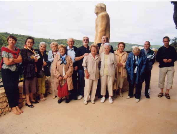 Groupe aux Eyzies de Tayac, Dordogne